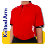 Knitted Arm Polo Knitted Arm Polo