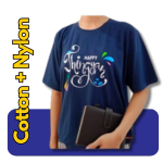 Cotton + Nylon T-shirt Cotton + Nylon T-shirt