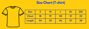 Size Chart (T-shirt) Size Chart (T-shirt)
