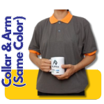 Collar and Arm Same Color Polog Collar and Arm Same Color Polog